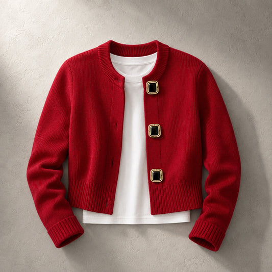 Women's Elegant Knit Cardigan