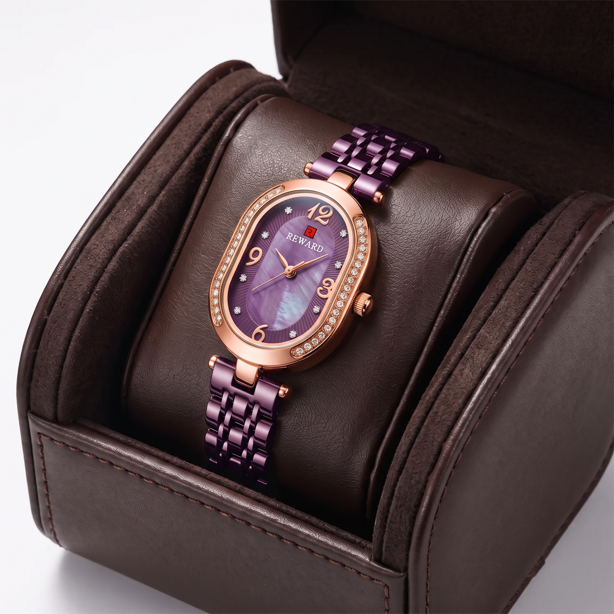 Stainless Steel Quartz Wristwatch