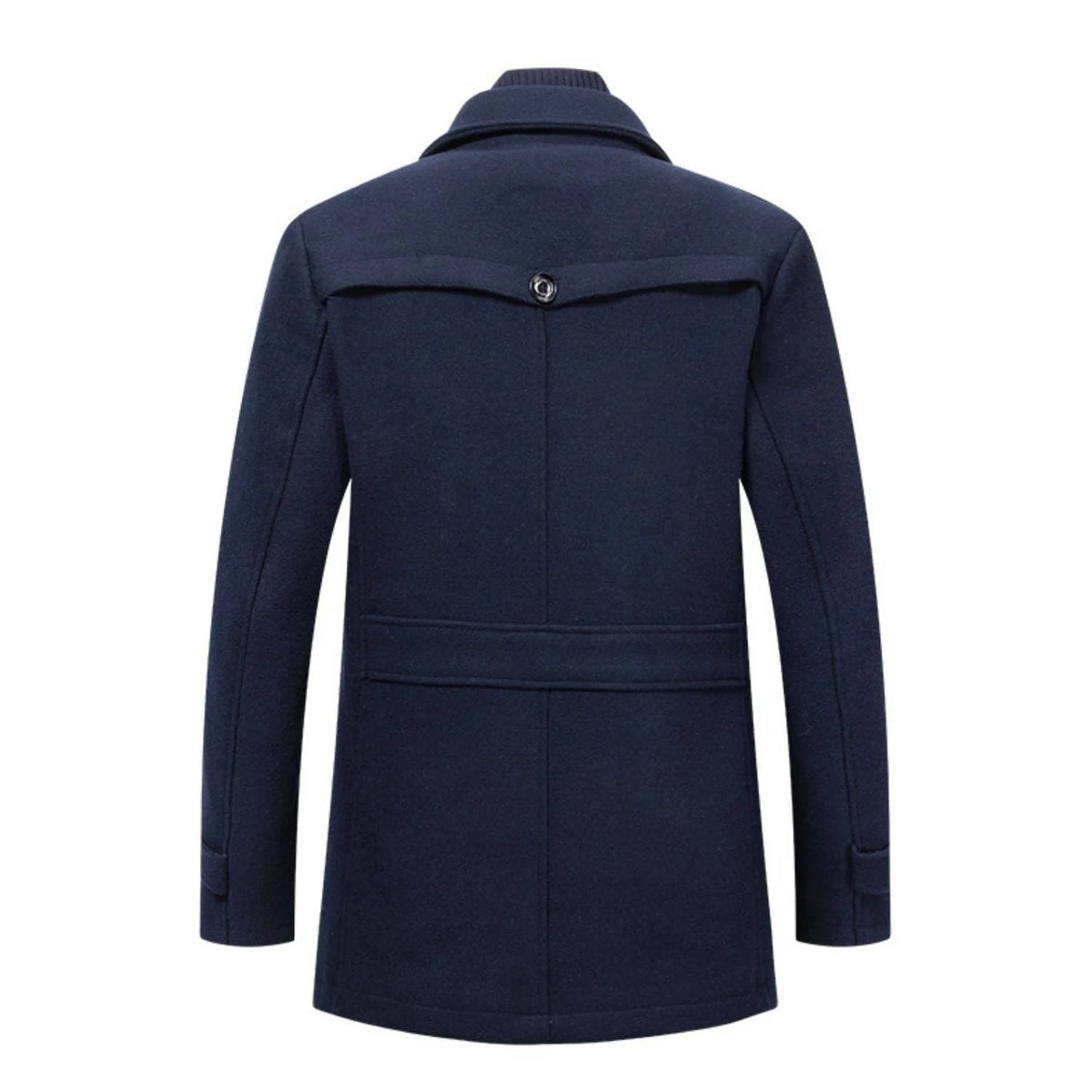 Wool Blend Trench Coat